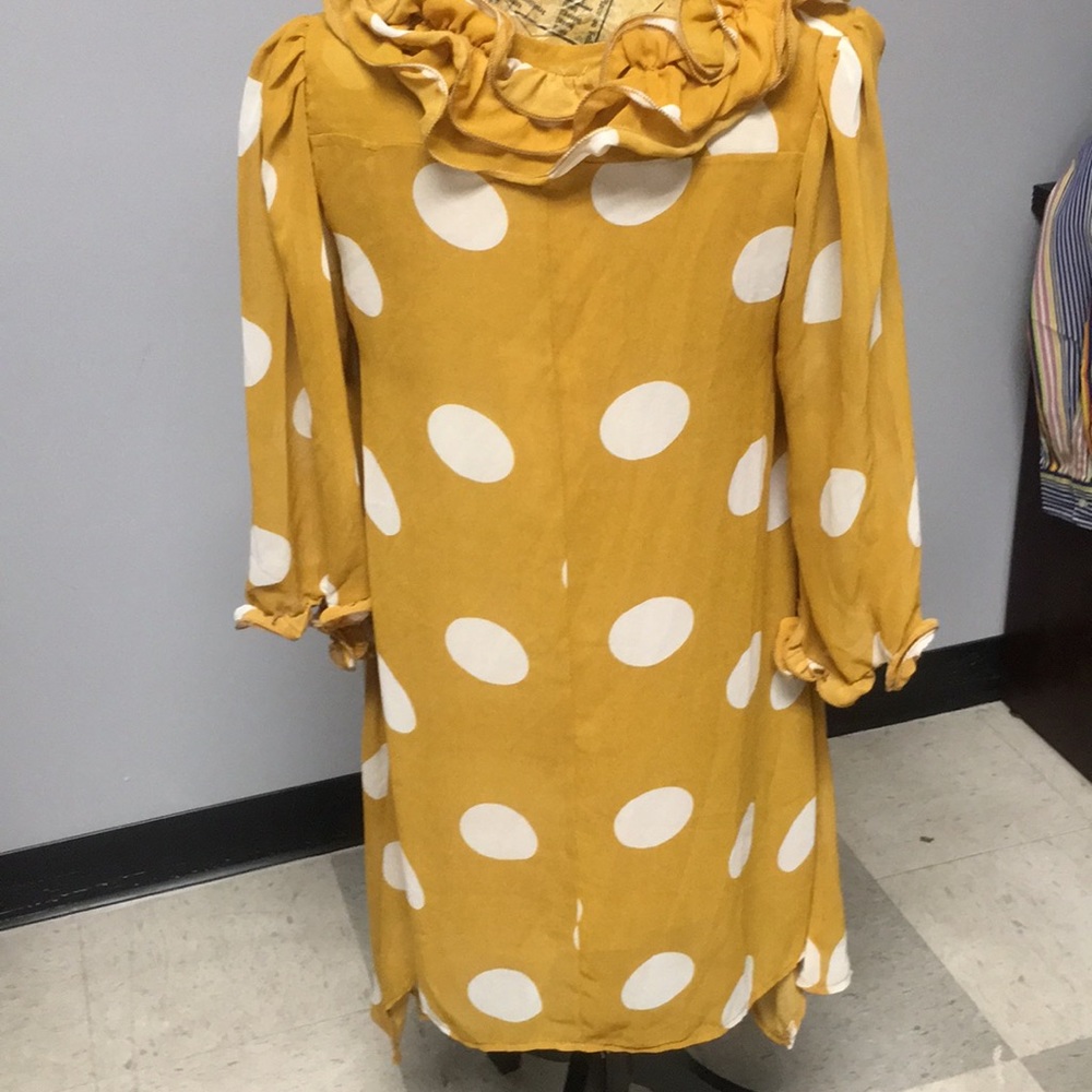 Pretty Angel ruffled polka dot dress - Picture 4 of 8
